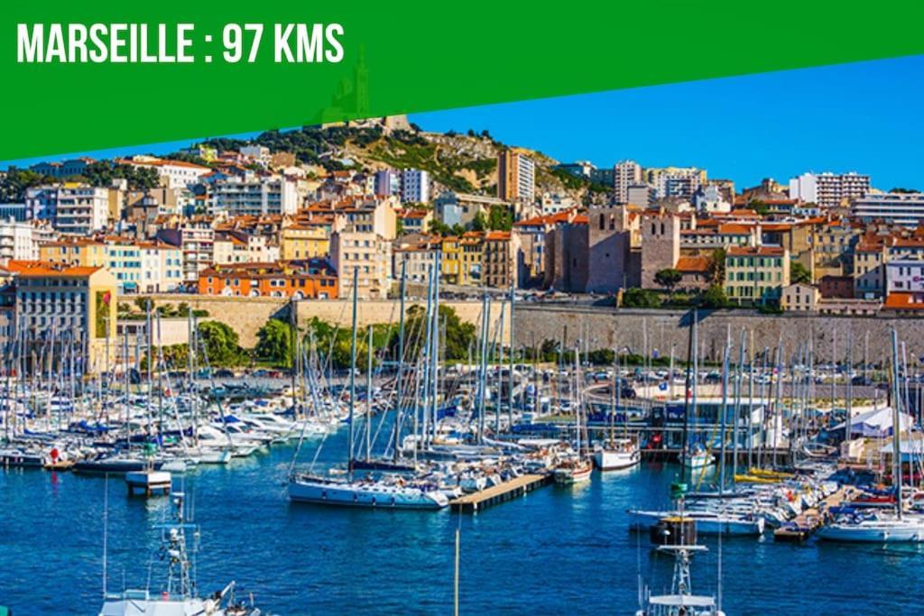 The Rooftop - Ac Clim - Wi-Fi - Parking Gratuit Dans La Rue Avignon Luaran gambar