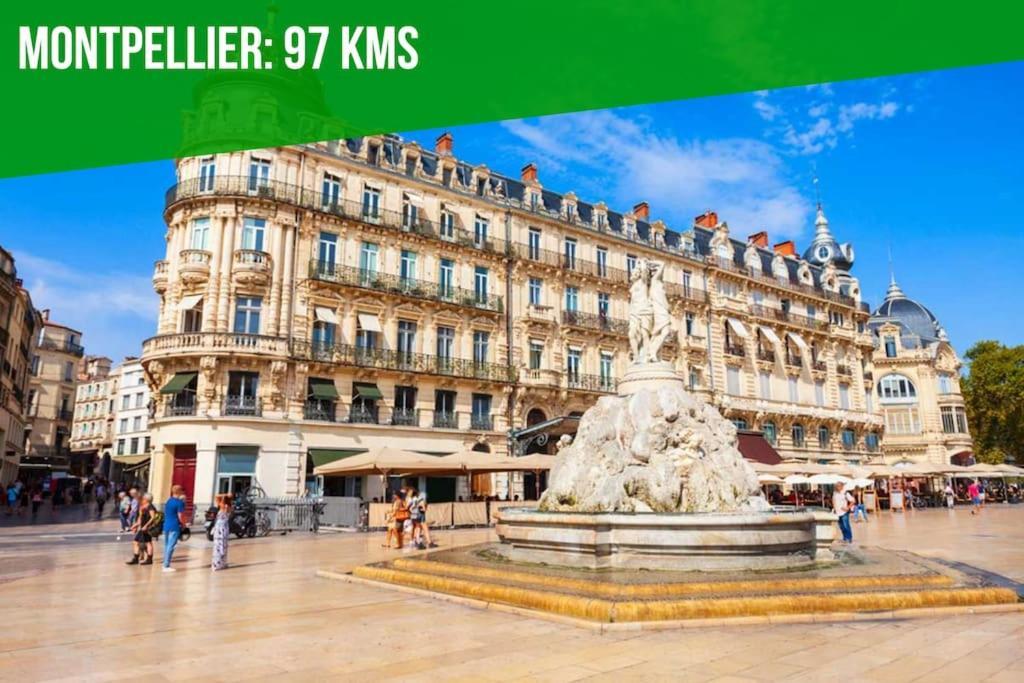 The Rooftop - Ac Clim - Wi-Fi - Parking Gratuit Dans La Rue Avignon Luaran gambar