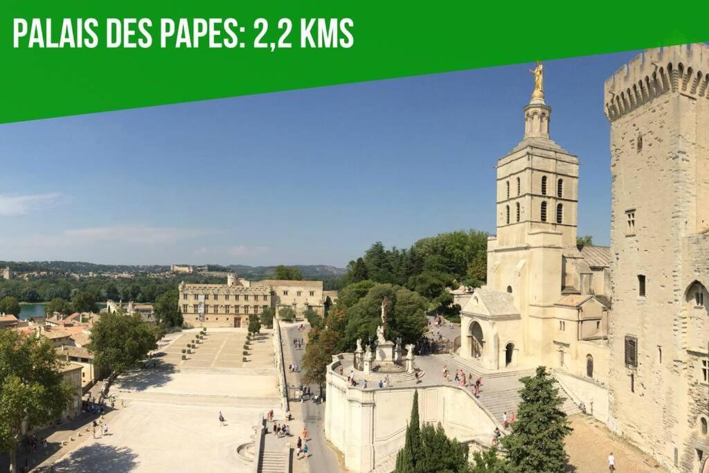 The Rooftop - Ac Clim - Wi-Fi - Parking Gratuit Dans La Rue Avignon Luaran gambar