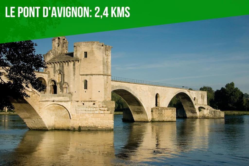 The Rooftop - Ac Clim - Wi-Fi - Parking Gratuit Dans La Rue Avignon Luaran gambar